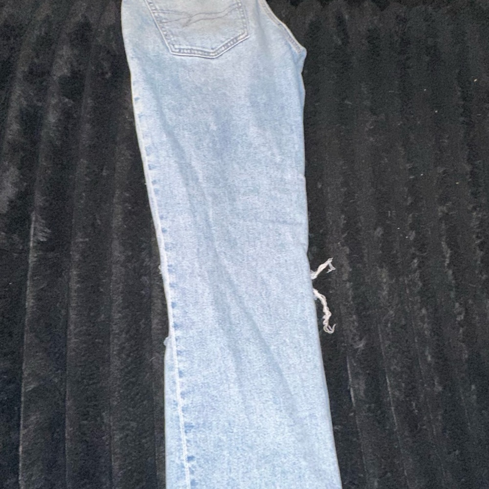 American Eagle Outfitters Blue Straight Leg Jeans